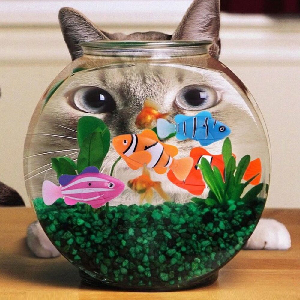 Lot of 4: Robo Fish Series 1 *EUC* MSRP: $32+tax